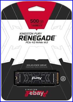 Kingston FURY Renegade PCIe 4.0 NVMe M. 2 SSD For gamers, enthusiasts and high-po