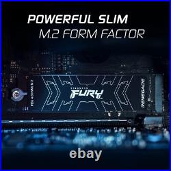 Kingston Fury Renegade PCIe Gen 4.0 NVMe M. 2 Internal Gaming SSD Works with PS5 Kingston Fury Renegade PCIe Gen 4.0 NVMe M. 2 Internal Gaming SSD Works with PS5