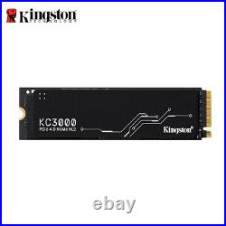 Kingston KC3000 4TB PCIe 4.0 NVMe M. 2 2280 SSD 3D TLC NAND SKC3000D +Tracking#