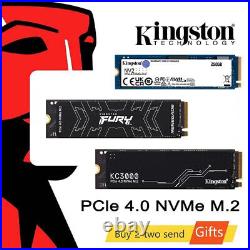 Kingston KC3000 SSD NVME M2 PCIe 4.0 250GB-4TB Internal Solid State Drive a Lot