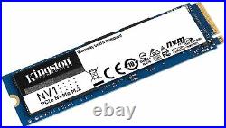 Kingston NV1 1TB M. 2 (2280) PCIe NVMe SSD Read/Write up to 2100/1700MB/s
