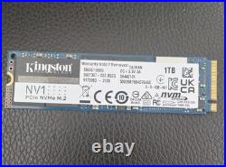 Kingston NV1 SNVS/1000G 1TB M. 2 PCIe NVMe 2280 Internal Solid State Drive SSD