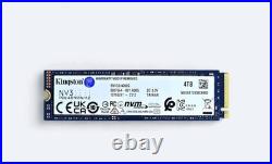 Kingston NV3 4TB NVMe SSD, M. 2 2280 Up to 6,000 MB/s, PC, PS5, 0 Hours