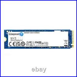 Kingston NV3 KC3000 SSD NVME M2 PCIe4.0 250GB-4TB Internal Solid State Drive Lot Kingston NV3 KC3000 SSD NVME M2 PCIe4.0 250GB-4TB Internal Solid State Drive Lot