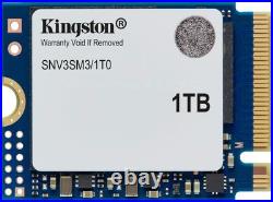 Kingston NV3 M. 2 2230 1TB SSD NVMe PCIe 4.0 x4, 3D NAND SNV3SM3 Brand New