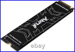 Kingston SFYRD/2000G Fury Renegade 2TB PCIe Gen 4.0 NVMe M. 2 Internal Gaming SSD