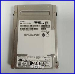 Kioxia CD6 3.84TB U. 2 SSD 2.5 GEN4 PCIE4.0 NVME KCD61LUL3T84 Solid State Drive Kioxia CD6 3.84TB U. 2 SSD 2.5 GEN4 PCIE4.0 NVME KCD61LUL3T84 Solid State Drive