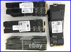 LOT of 20 Western Digital/SK Hynix/Samsung 256GB M. 2 2280 PCIe NVMe SSD Gen4x4