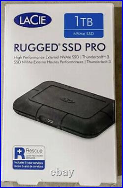 LaCie Rugged SSD Pro 1 TB Solid State Drive with 1 Month of Adobe CC STHZ1000800