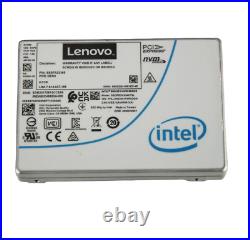 Lenovo Intel P4510 4TB U. 2 PCIe NVMe 2.5 SSD SSDPE2KX040T8L SSS7A23365