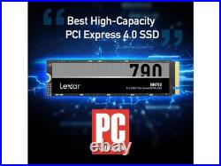 Lexar 2TB NM790 SSD PCIe Gen4 NVMe M. 2 2280 Internal Solid State Drive, Up to