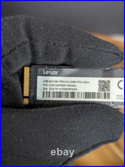 Lexar 4TB Professional NM1090 PRO PCIe Gen5X4 NVMe SSD Reading speed 14000MB/s Lexar 4TB Professional NM1090 PRO PCIe Gen5X4 NVMe SSD Reading speed 14000MB/s
