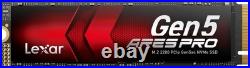 Lexar ARES PRO 2TB Gen 5 SSD PCIe 5.0 x 4 NVMe M. 2 2280 Up to 14,000MB/s & BOX