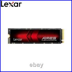 Lexar Internal NVME SSD for PS5 & PC, M. 2 2280 SSD ARES M2 NVMe PCIe 4.0
