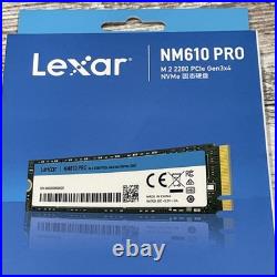 Lexar NM610 PRO 2TB M. 2 2280 PCIe Gen3x4 NVMe SSD S/N QGK199R000056P1128