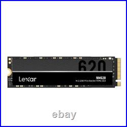 Lexar NM620 256GB SSD, M. 2 2280 PCIe Gen3x4 NVMe 1.4 Internal SSD, Up to 3500MB/