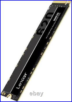Lexar NM620 256GB SSD, M. 2 2280 PCIe Gen3x4 NVMe 1.4 Internal SSD, Up to 3500MB/
