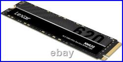 Lexar NM620 256GB SSD, M. 2 2280 PCIe Gen3x4 NVMe 1.4 Internal SSD, Up to 3500MB/