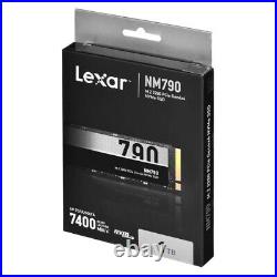 Lexar NM790 1TB 2TB M. 2 NVMe PCIe 4.0 Internal SSD Solid State Drive withHeatsink