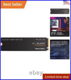 Lightning-Fast 2TB SN850X NVMe Gaming SSD Gen4 PCIe, M. 2 2280 Up to 7,300