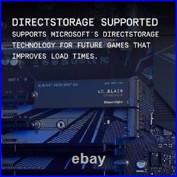 Lightning-Fast 2TB SN850X NVMe Gaming SSD Gen4 PCIe, M. 2 2280 Up to 7,300