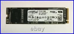 Lot of 10 500GB M. 2 PCIE NVME 2280 SSD Solid State Drive Major Brands