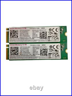 (Lot of 2) Used Union Memory 512GB M. 2 NVMe SSD PCIe Gen4 x4 #26