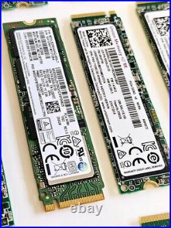 Lots of 10 units 256GB M2 2280 NVMe PCIe SSD Pulls