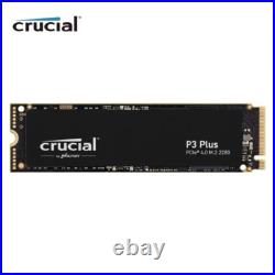 M. 2 NVMe 2280 PCIe Gen4 CRUCIAL P3 PLUS 500GB 1TB 2TB SSD Up to 5000MB/s