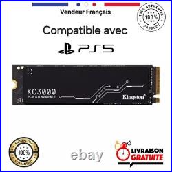 M. 2 PCIe 4.0 Kingston KC3000 Ultra-Fast NVME SSD for PS5 & PC