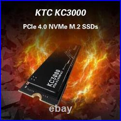 M. 2 PCIe 4.0 Kingston KC3000 Ultra-Fast NVME SSD for PS5 & PC