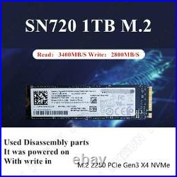 M. 2 SSD SN720 1TB Internal Solid State Drives M2 NVME PCIE 3.0 x4 Laptop Desktop