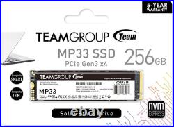 MP33 256GB SLC Cache 3D NAND TLC Nvme 1.3 Pcie Gen3X4 M. 2 2280 Internal SSD R/W