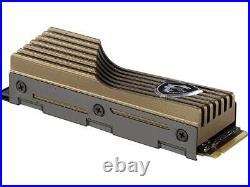 MSI SPATIUM M480 Heatsink M. 2 2280 1TB PCIe Gen4x4, NVMe 1.4 3D NAND Internal S