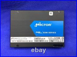 MTFDHAL15T3TDP Micron 9300 PRO Series 15.36TB 2.5 PCIe NVMe U. 2 3D TLC SSD