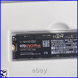 MZ-V7S2T0B/AM Samsung 970 EVO Plus 2TB PCIe NVMe M. 2 Internal SSD Open Box