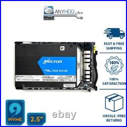 Micron 3.84TB NVMe SSD MTFDHAL3T8TDP PCIe Gen3 x4 U. 2 2.5 9300 PRO