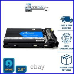 Micron 3.84TB NVMe SSD MTFDHAL3T8TDP PCIe Gen3 x4 U. 2 2.5 9300 PRO