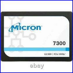 Micron 7300 Pro 3.84TB PCIe NVMe U. 2 Enterprise SSD (MTFDHBE3T8TDF-1AW1ZAB)