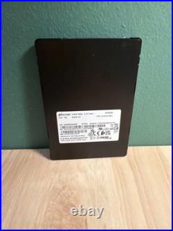 Micron 7400 MAX 6.4TB U. 3 NVMe (7mm) Enterprise SSD Pre-Owned