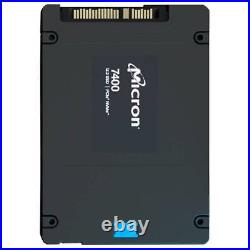 Micron 7400 MAX 800GB NVMe U. 3 (7mm) Solid State Drive with NVMe