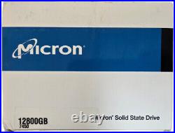 Micron 7450 MAX 12.8TB PCIe Gen4 NVMe 2.5 U. 3 Mixed Use 3 DWPD SSD