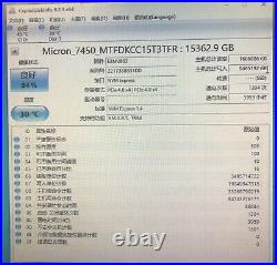 Micron 7450 PRO 15.36TB SSD U. 3 15mm Gen4 x4 NVMe MTFDKCC15T3TFR-1BC1ZABYY