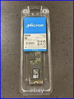 Micron 7450 PRO 960GB NVMe PCIe Gen4 SSD M. 2 2280 Retail Packaging, Sealed