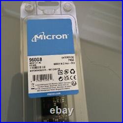Micron 7450 PRO Enterprise 960GB internal M. 2 2280 PCIe 4.0 x4 (NVMe) SSD