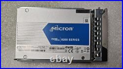 Micron 9200 MAX MTFDHAL1T6TCU 101008P0 1.6TB NVMe PCIe3.0 2.5 SSD