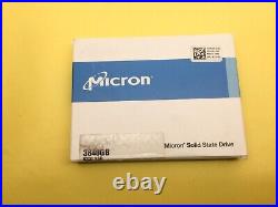 Micron 9200 PRO 3.84TB PCIe NVME U. 2 2.5 SSD MTFDHAL3T8TCT New Sealed