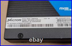 Micron 9300 Max MTFDHAL12T8TDR-1AT1ZABYY 12.8TB 2.5 U. 2 3D TLC PCIe NVMe SSD