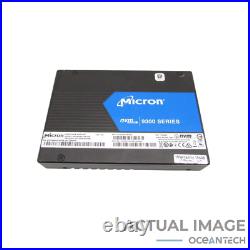 Micron 9300 Max MTFDHAL6T4TDR 6.4TB NVMe U. 2 2.5 Solid State Drive Grade A