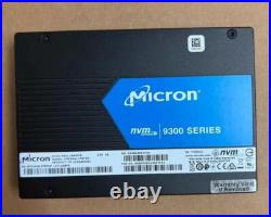 Micron 9300 PRO 3.84TB PCIe NVMe U. 2 2.5 MTFDHAL3T8TDP-1AT1ZABYY Internal SSD Micron 9300 PRO 3.84TB PCIe NVMe U. 2 2.5 MTFDHAL3T8TDP-1AT1ZABYY Internal SSD